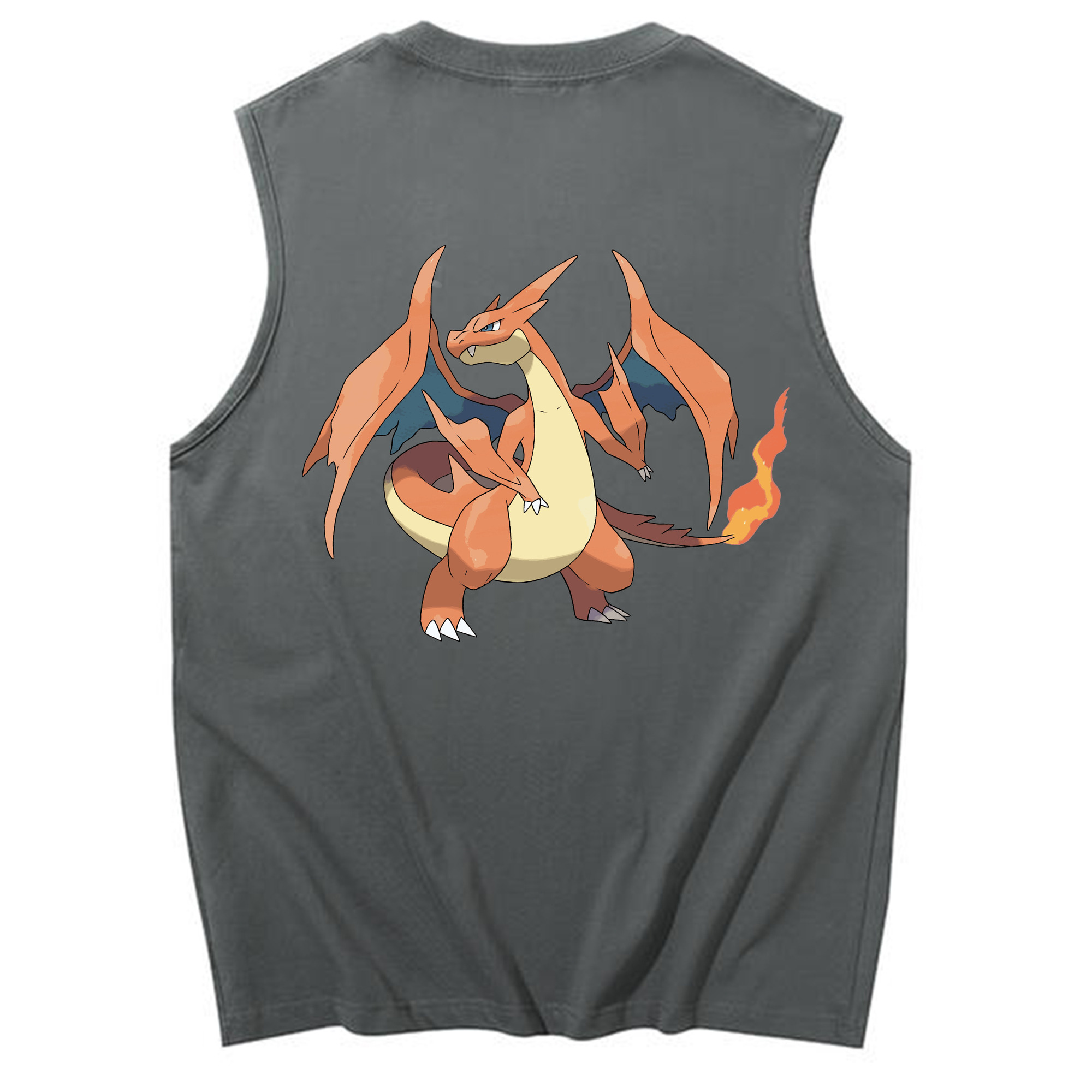 （画像用） ポケットモンスター Pokémon コットン100％タンクトップ（背面プリント）